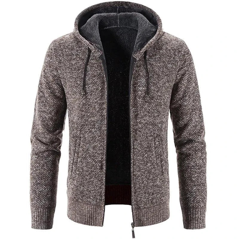Veste Cardigan en Fleece Stylée pour Hommes