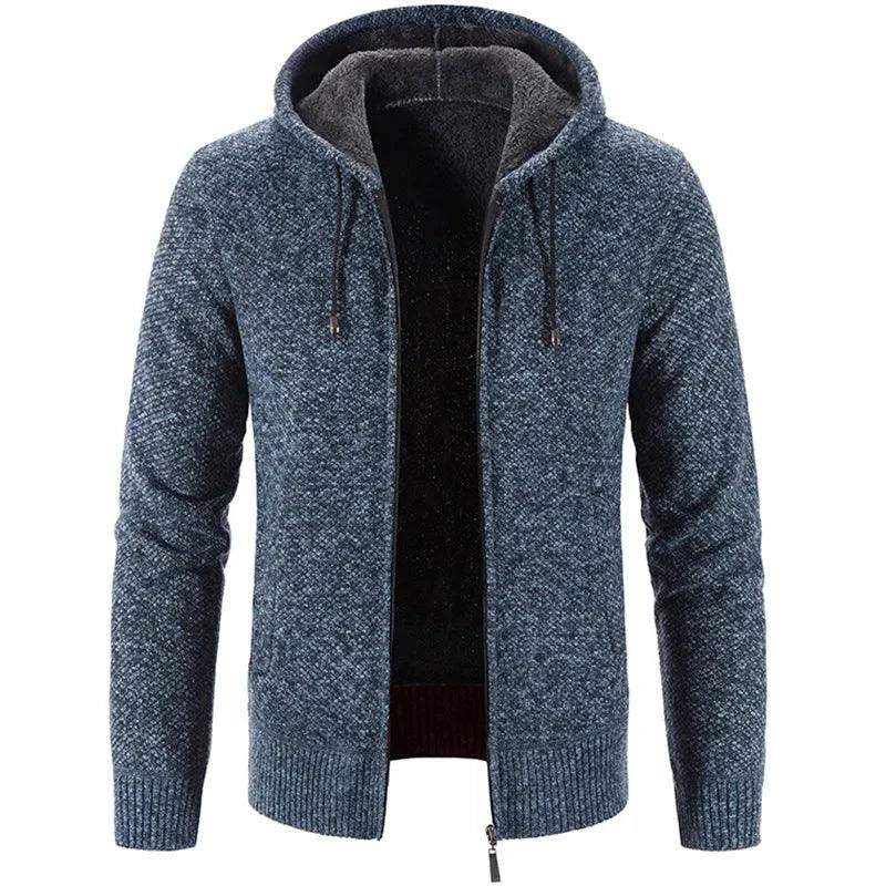 Veste Cardigan en Fleece Stylée pour Hommes
