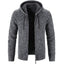 Veste Cardigan en Fleece Stylée pour Hommes