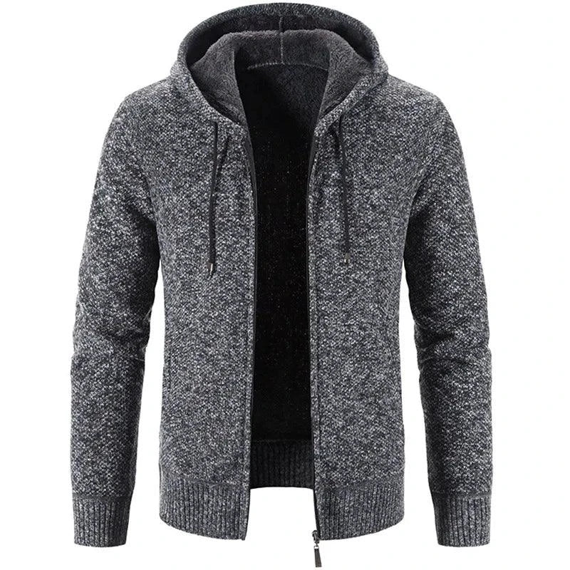 Veste Cardigan en Fleece Stylée pour Hommes