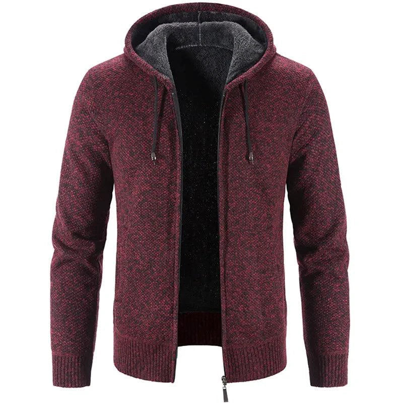 Veste Cardigan en Fleece Stylée pour Hommes