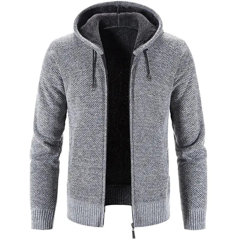 Veste Cardigan en Fleece Stylée pour Hommes