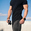 T-shirt muscle d'été pour hommes pour les entraînements en salle de sport