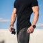 T-shirt muscle d'été pour hommes pour les entraînements en salle de sport
