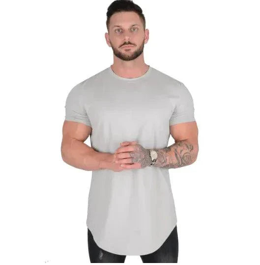 T-shirt muscle d'été pour hommes pour les entraînements en salle de sport