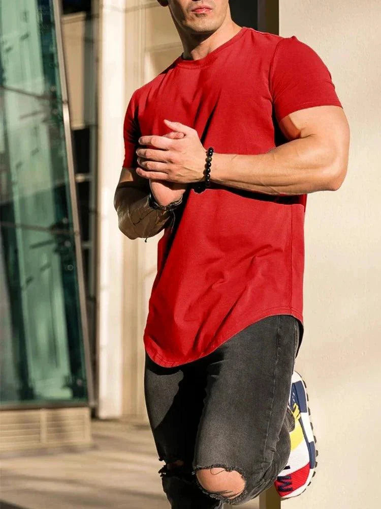 T-shirt muscle d'été pour hommes pour les entraînements en salle de sport