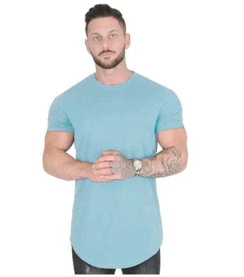 T-shirt muscle d'été pour hommes pour les entraînements en salle de sport