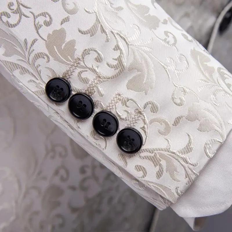 Ensemble de Costume de Mariage pour Hommes - Tenue Formelle Élégante
