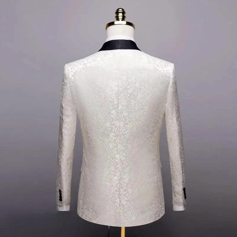 Ensemble de Costume de Mariage pour Hommes - Tenue Formelle Élégante