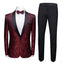 Ensemble de Costume de Mariage pour Hommes - Tenue Formelle Élégante