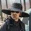 Chapeau de protection solaire à large bord pour hommes