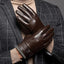 Gants en cuir d'hiver premium pour hommes
