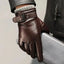 Gants en cuir d'hiver premium pour hommes