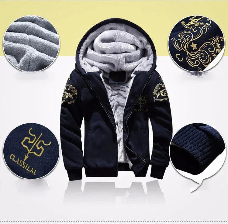Conjunto Deportivo de Invierno para Hombre: Conjunto Acogedor de 2 Piezas