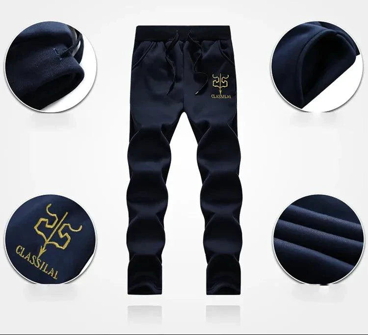 Conjunto Deportivo de Invierno para Hombre: Conjunto Acogedor de 2 Piezas