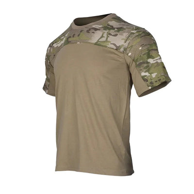 Men's Tactical Camouflage Combat Shirt - Outdoor Activewear