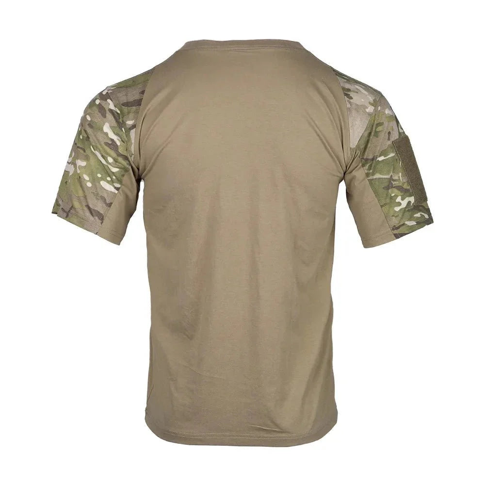 Chemise de combat tactique camouflage pour hommes - Vêtements actifs de plein air