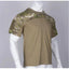 Chemise de combat tactique camouflage pour hommes - Vêtements actifs de plein air