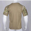 Chemise de combat tactique camouflage pour hommes - Vêtements actifs de plein air