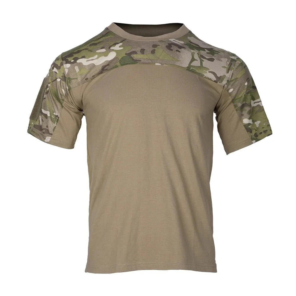 Chemise de combat tactique camouflage pour hommes - Vêtements actifs de plein air