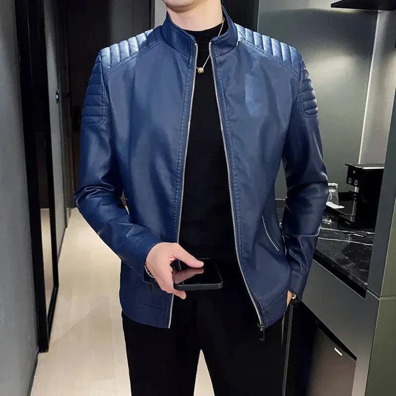 Men's Premium Motorcycle Leather Jacket