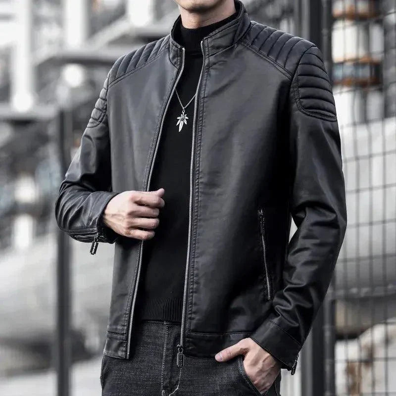 Men's Premium Motorcycle Leather Jacket