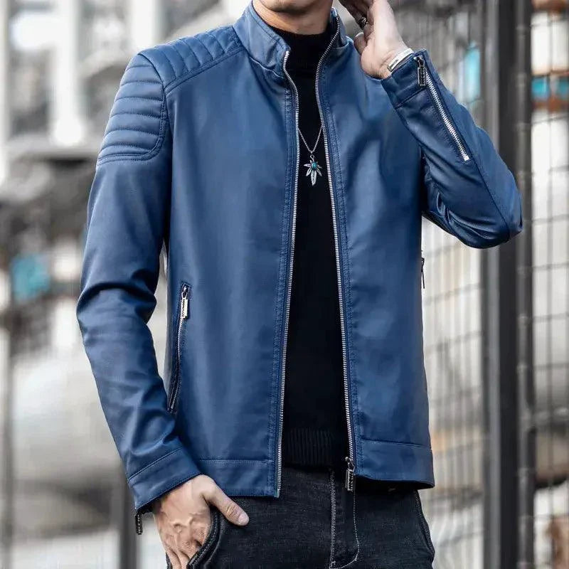 Men's Premium Motorcycle Leather Jacket