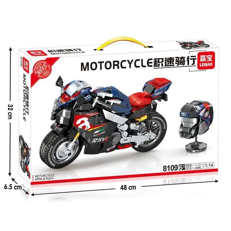 Motorcycle Model Educational Toy for Creative Builders