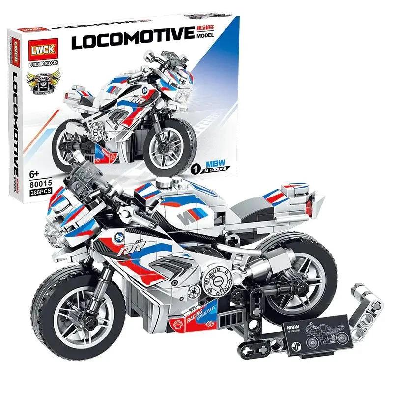 Motorcycle Model Educational Toy for Creative Builders