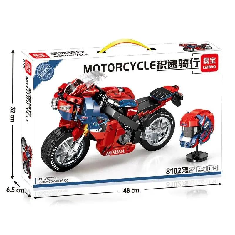 Motorcycle Model Educational Toy for Creative Builders