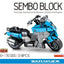 Motorcycle Model Educational Toy for Creative Builders