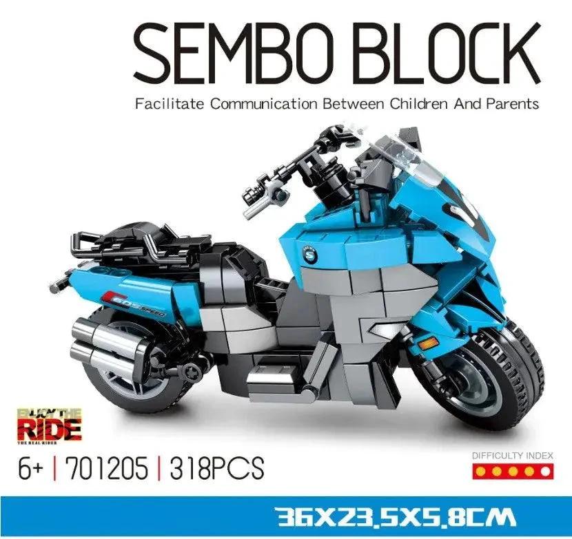 Motorcycle Model Educational Toy for Creative Builders