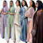 Elegant Bronzing Robe Abaya