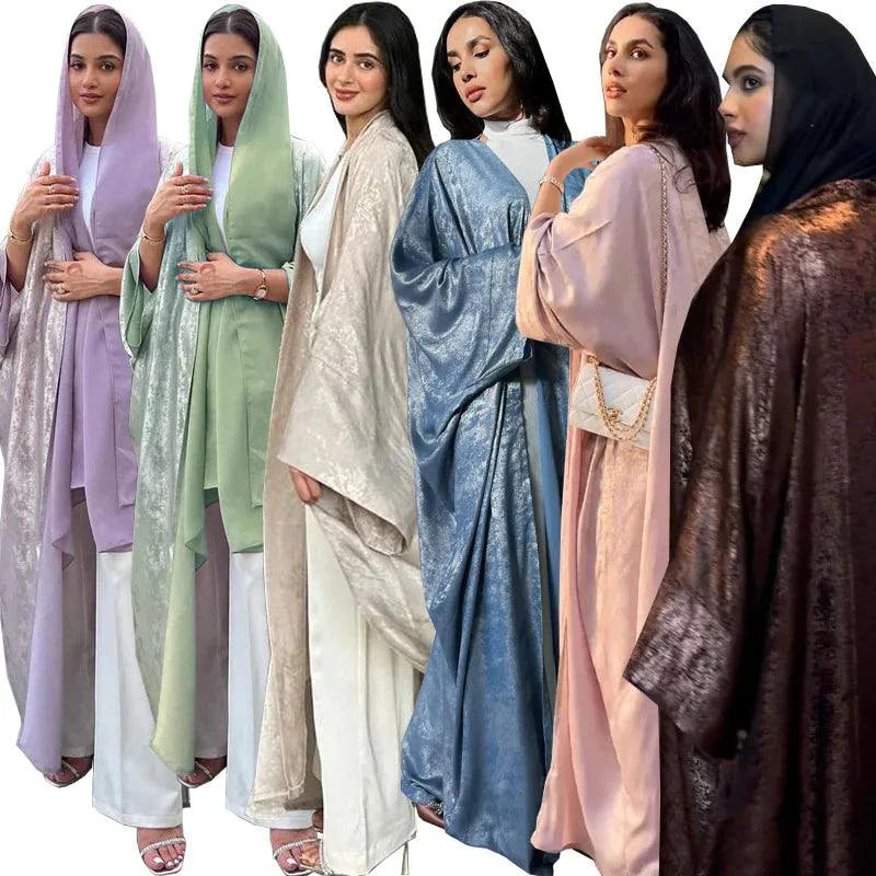 Elegant Bronzing Robe Abaya