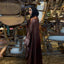 Elegant Bronzing Robe Abaya