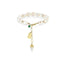 Natural Zircon Pearl Bracelet - Luxury Jewelry