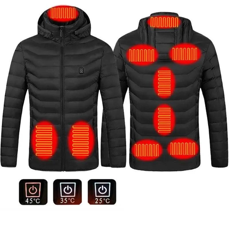 Manteau Chauffant Premium pour un Confort Ultime en Hiver