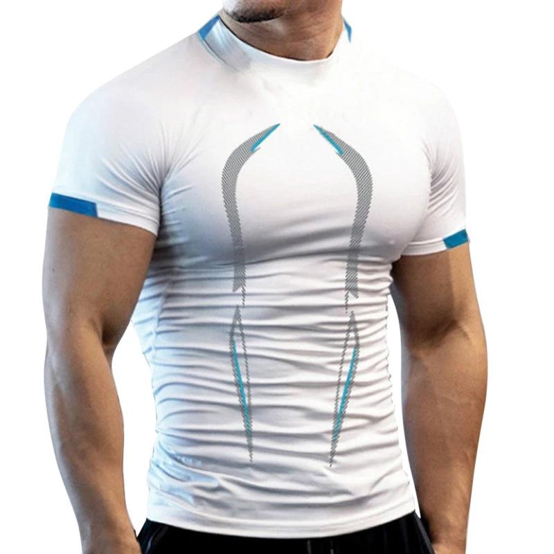Camiseta de Verano Transpirable de Secado Rápido para Hombre