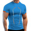 Camiseta de Verano Transpirable de Secado Rápido para Hombre