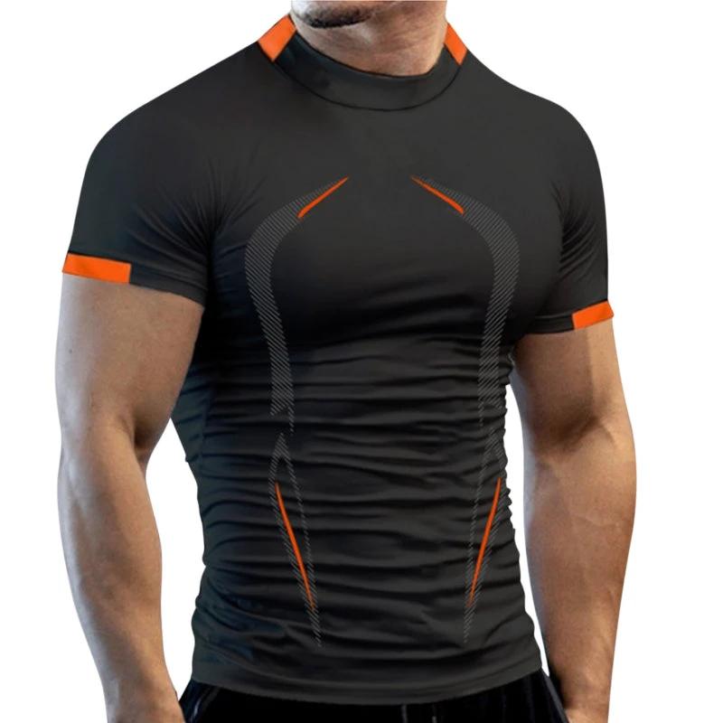 Camiseta de Verano Transpirable de Secado Rápido para Hombre