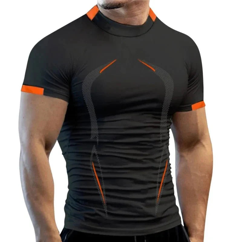 Camiseta de Verano Transpirable de Secado Rápido para Hombre