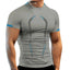 Camiseta de Verano Transpirable de Secado Rápido para Hombre