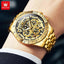 OLEVS Luxury Gold Men's Chronograph Watch