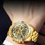 OLEVS Luxury Gold Men's Chronograph Watch