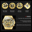 OLEVS Luxury Gold Men's Chronograph Watch