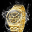 OLEVS Luxury Gold Men's Chronograph Watch