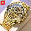 OLEVS Luxury Gold Men's Chronograph Watch