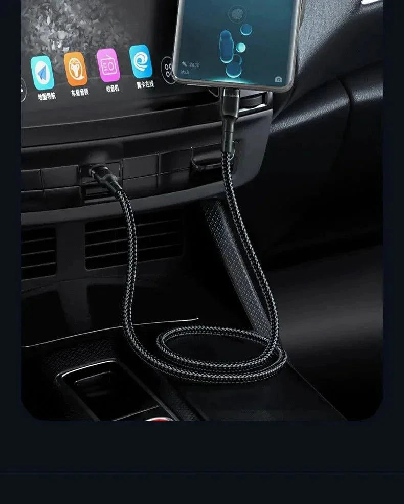 PD 120W Super Charging USB Type-C Cable for Fast Charging