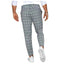 Men's Casual Plaid Print Trousers - Comfortable & Stylish