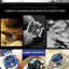 POEDAGAR Elegant Women's Mesh Watch - Waterproof Stainless Steel Timepiece